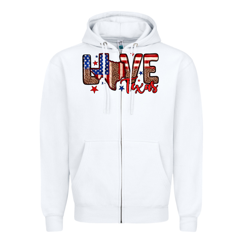 Love Texas Zipper Hoodie by Neo Western | Teevron