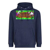 Navy custom name freak ghosts license plate Heavyweight Hoodie - BundleAndBundleShop