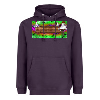 Plum custom name freak ghosts license plate Heavyweight Hoodie - BundleAndBundleShop