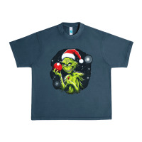 Midnight Navy Grinch Urban Heavy Tee - Unal Design
