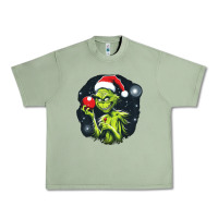 Oil Green Grinch Urban Heavy Tee - Unal Design