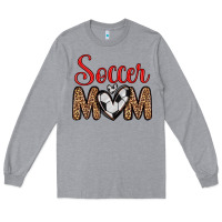 Heather Grey soccer mom Long Sleeve Tee - Zillion Design Studio