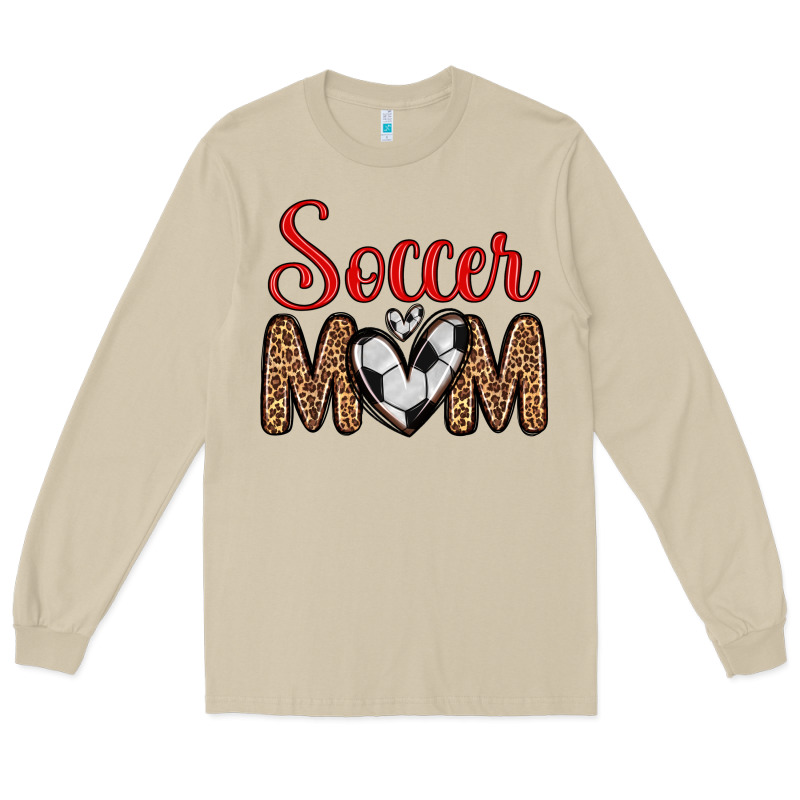 Soccer Mom Long Sleeve Tee by Zillion Design Studio | Teevron