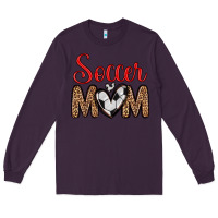Plum soccer mom Long Sleeve Tee - Zillion Design Studio