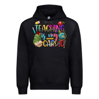 Black teaching is my cardio Urban Hoodie - NancyCooperArtShop