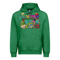 Emerald teaching is my cardio Urban Hoodie - NancyCooperArtShop