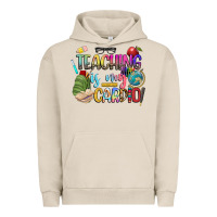 Pigment French Oak teaching is my cardio Urban Hoodie - NancyCooperArtShop