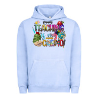 Pigment Grape Ice teaching is my cardio Urban Hoodie - NancyCooperArtShop