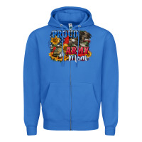 True Royal Proud army mom 4th of july Zipper Hoodie - CowGirlArtShop