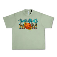 Oil Green western leopard camouflage sunflowers glitter mom basketball Urban Heavy Tee - Artiststas
