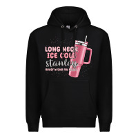 Black long neck ice cold stanley never broke my heart Premium Hoodie - MaliasSmallBusiness