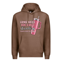 Chestnut long neck ice cold stanley never broke my heart Premium Hoodie - MaliasSmallBusiness