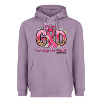 Lavender breast cancer with god all things are possible Heavyweight Hoodie - Artiststas