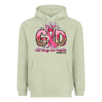 Matcha breast cancer with god all things are possible Heavyweight Hoodie - Artiststas