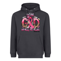 Smoke breast cancer with god all things are possible Heavyweight Hoodie - Artiststas