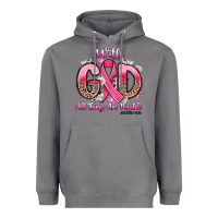 Breast Cancer With God All Things Are Possible Heavyweight Hoodie | Teevron