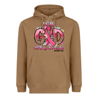 Toasted Coconut breast cancer with god all things are possible Heavyweight Hoodie - Artiststas