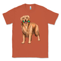 Copper golden retriever with toys Classic Tee - texasbilliewilder
