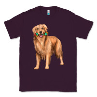 Plum golden retriever with toys Classic Tee - texasbilliewilder