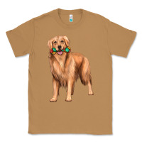 Toasted Coconut golden retriever with toys Classic Tee - texasbilliewilder