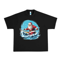 Black happy santa Urban Heavy Tee - Unal Design