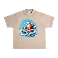 French Oak happy santa Urban Heavy Tee - Unal Design