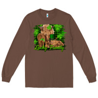 Chestnut st patrick's day lucky cow family Long Sleeve Tee - RanaPortraitStore