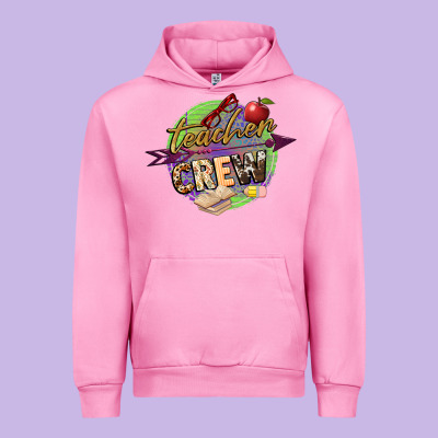 Teacher Crew Urban Hoodie Designed By Nancycooperartshop