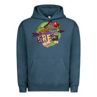 Pigment Midnight Navy teacher crew Urban Hoodie - NancyCooperArtShop