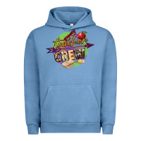 Pigment Pebble Blue teacher crew Urban Hoodie - NancyCooperArtShop