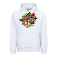 White teacher crew Urban Hoodie - NancyCooperArtShop