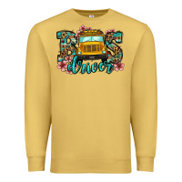 Antique Gold school bus driver Premium Sweatshirt - Jasminsmagicworld