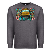 Charcoal Heather school bus driver Premium Sweatshirt - Jasminsmagicworld
