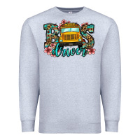 Heather Grey school bus driver Premium Sweatshirt - Jasminsmagicworld