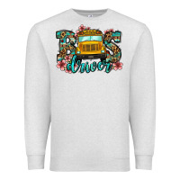 Oatmeal Heather school bus driver Premium Sweatshirt - Jasminsmagicworld