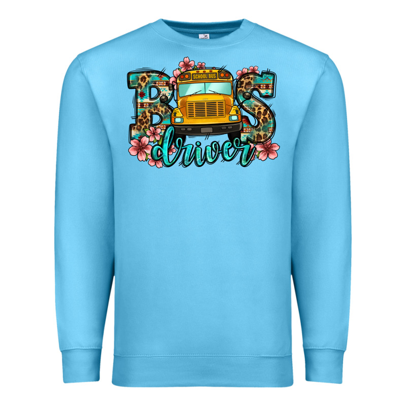 School Bus Driver Premium Sweatshirt by Jasminsmagicworld | Teevron