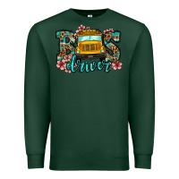 Sports Green school bus driver Premium Sweatshirt - Jasminsmagicworld