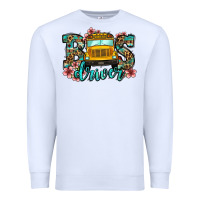 White school bus driver Premium Sweatshirt - Jasminsmagicworld