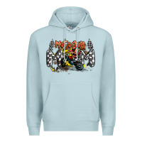 Blue Mist motocross mom Premium Hoodie - MaliasSmallBusiness