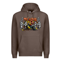 Coffee motocross mom Premium Hoodie - MaliasSmallBusiness