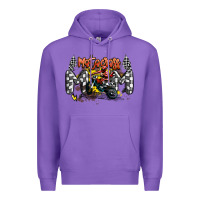 Purple motocross mom Premium Hoodie - MaliasSmallBusiness