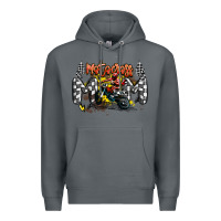 Rock motocross mom Premium Hoodie - MaliasSmallBusiness
