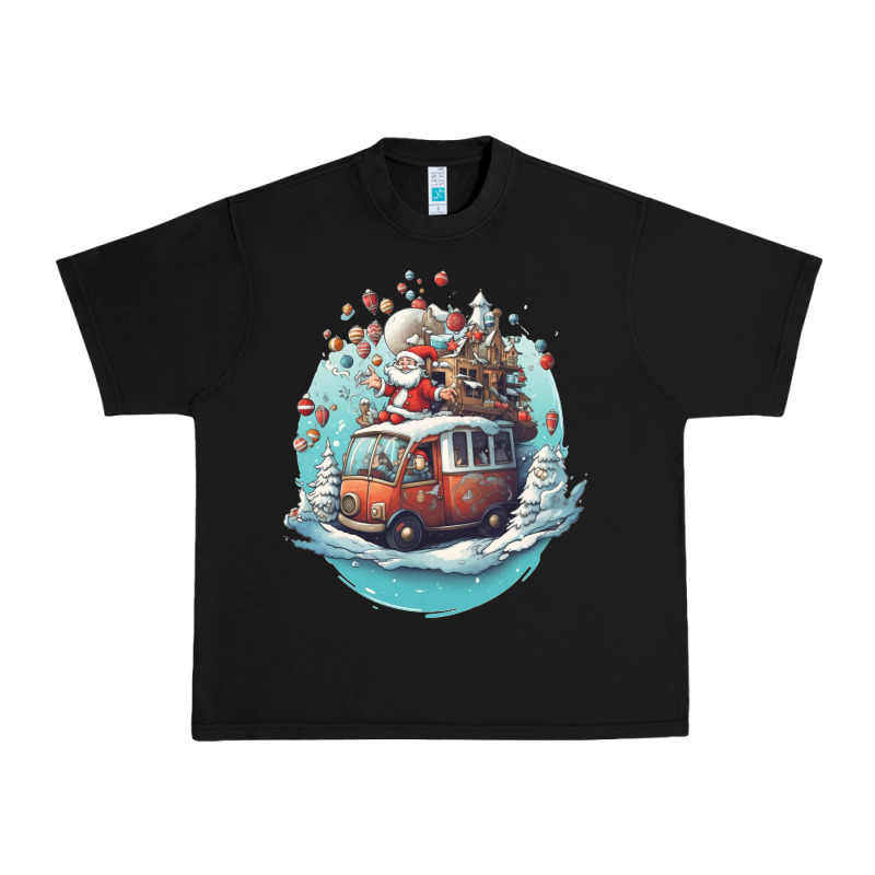 Happy Santa Urban Heavy Tee by Unal Design | Teevron