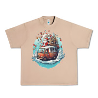 Burro happy santa Urban Heavy Tee - Unal Design