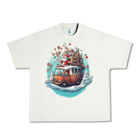 Pistachio happy santa Urban Heavy Tee - Unal Design