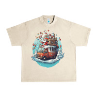 Sandshell happy santa Urban Heavy Tee - Unal Design