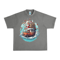 Tornado happy santa Urban Heavy Tee - Unal Design