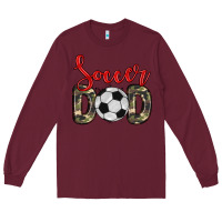 Burgundy soccer dad Long Sleeve Tee - Zillion Design Studio
