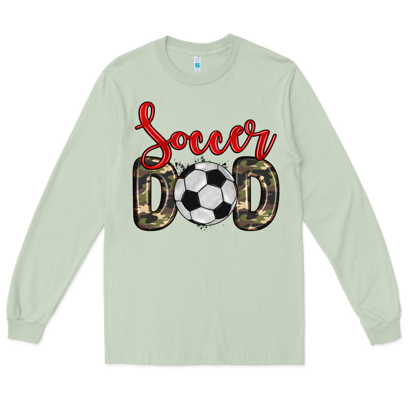 Soccer Dad Long Sleeve Tee by Zillion Design Studio | Teevron