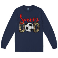Navy soccer dad Long Sleeve Tee - Zillion Design Studio